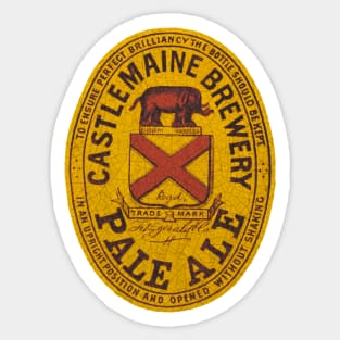 Castlemaine Brewery Sticker